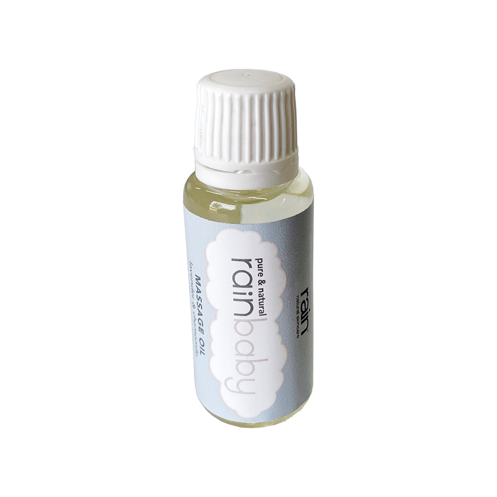 rain baby olio per massaggi