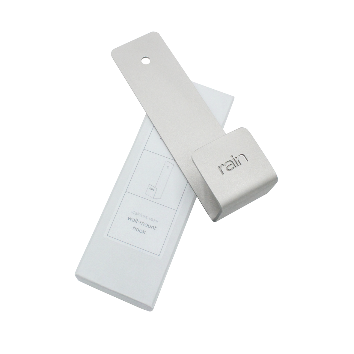 acciaio inossidabile gancio da parete