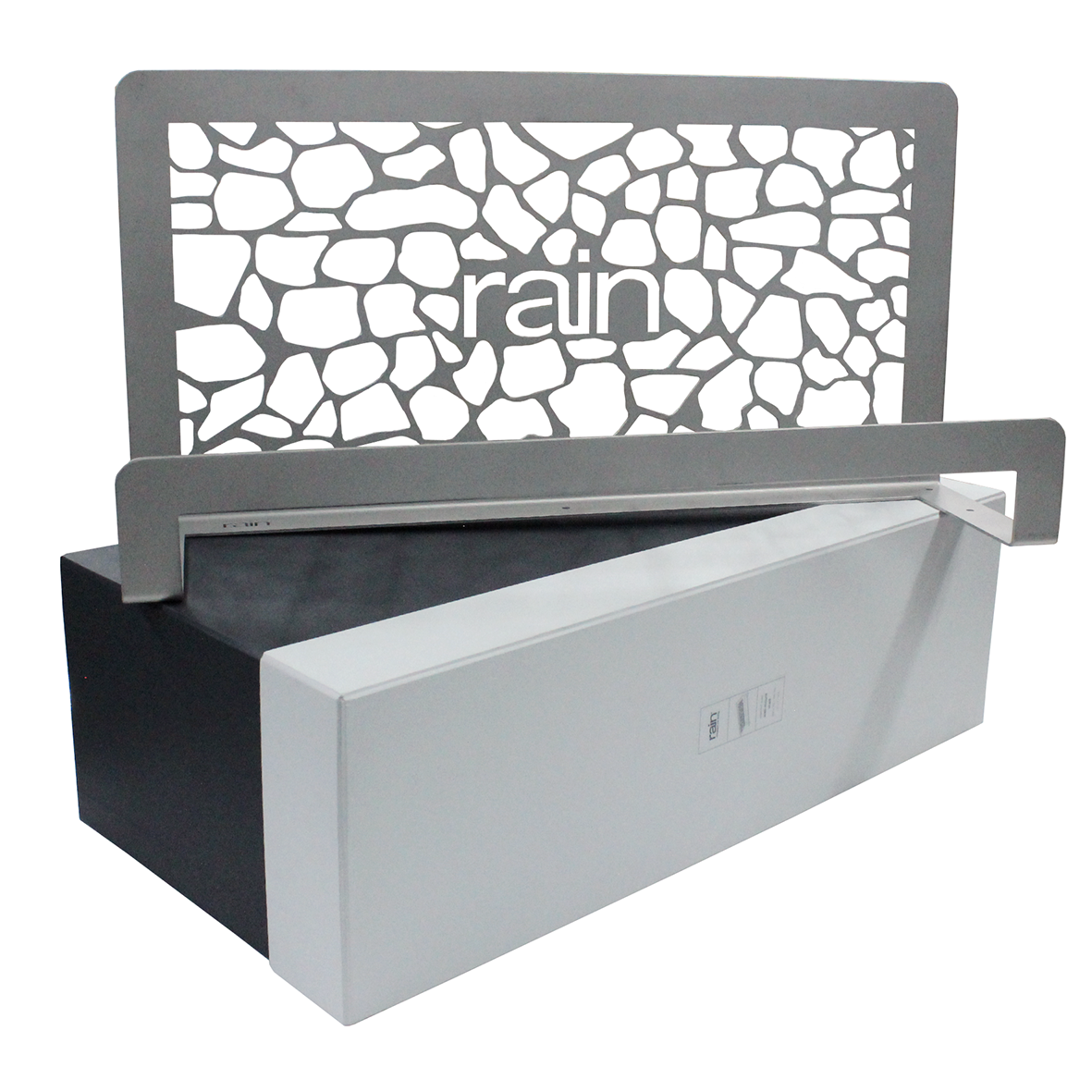 acciaio inossidabile mensola da parete