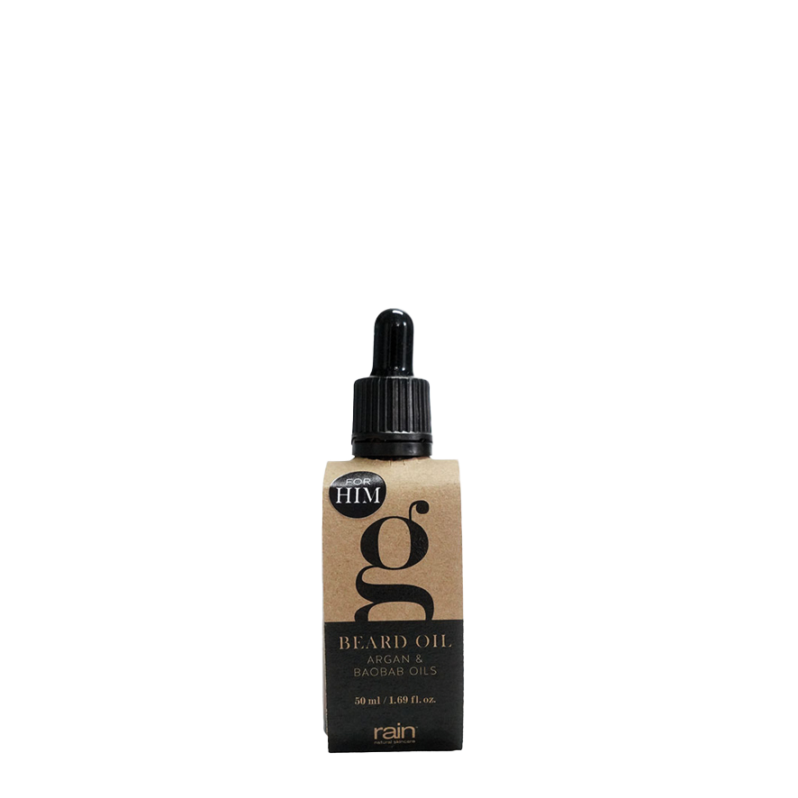 uomo olio per barba olio di baobe e argan