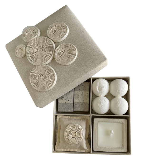 savannah scatola regalo in quattro cmparti