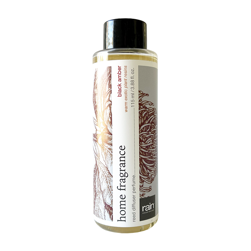 fragranza casa profumo diffusore a bastoncini black amber