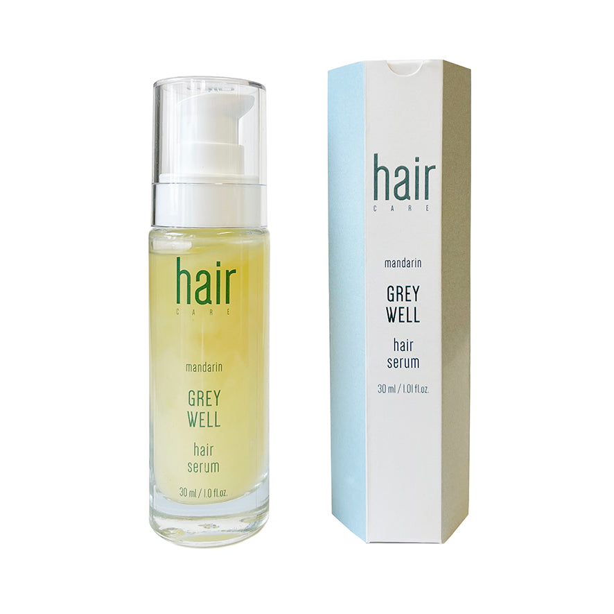 hair care mandarino pozzo grigio siero per capelli
