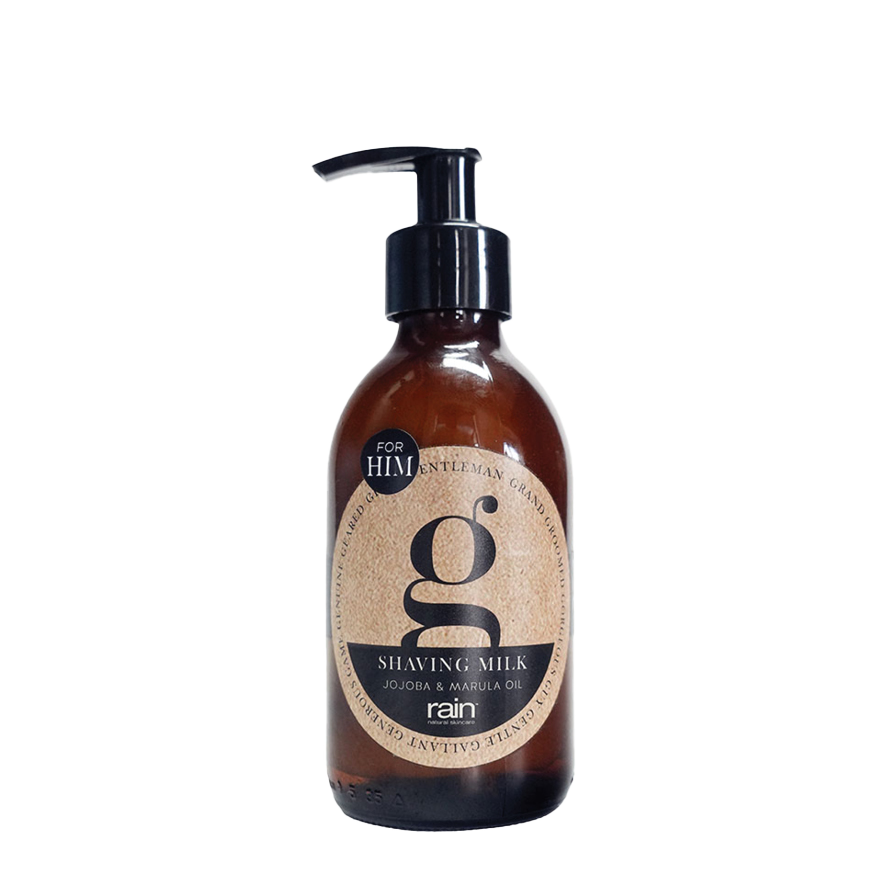 uomo latte per rasatura jojoba & marula oil
