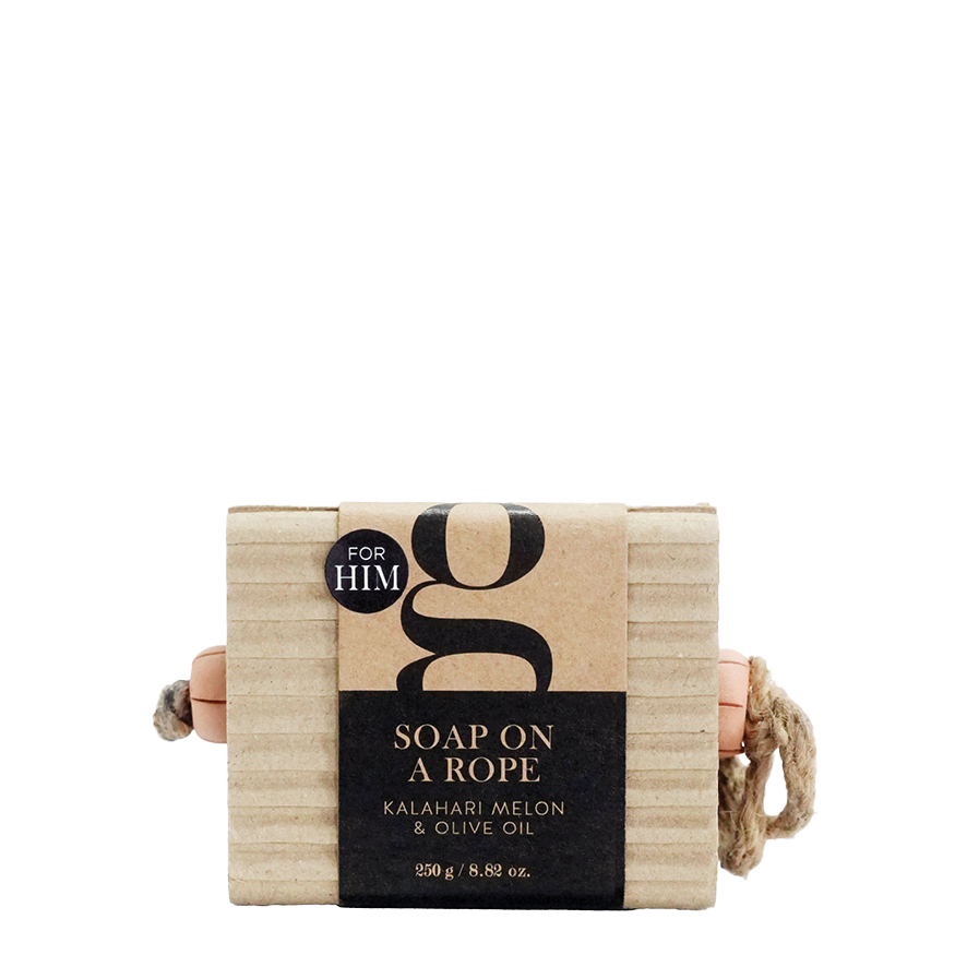 uomo sapone a corda kalahari melon & olive oil