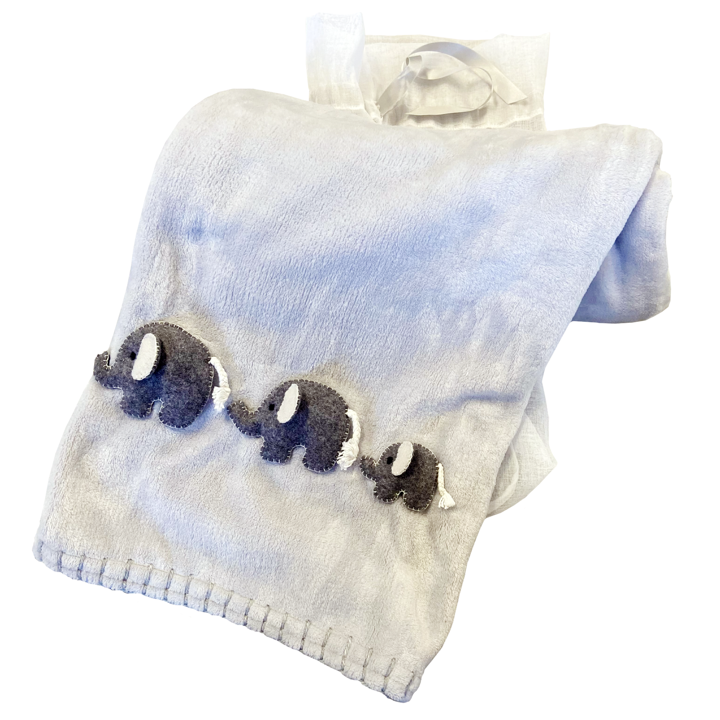 rain baby coperta per neonati - grigio